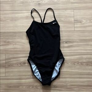 Nike Women's Black One-Piece Swimsuit